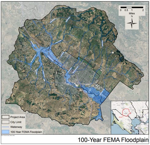 FEMA 100 yr map
