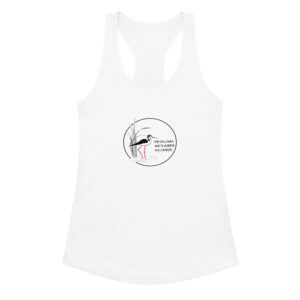 Women’s fitted racerback tank top