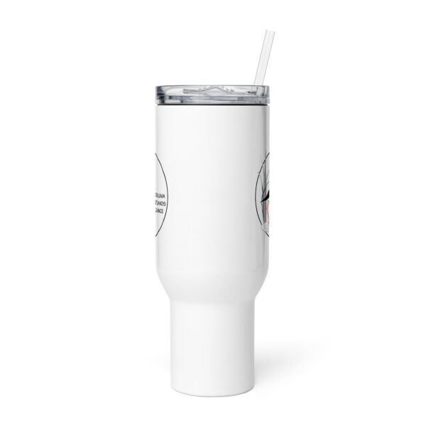 40 oz. Travel Mug with a handle - Image 2